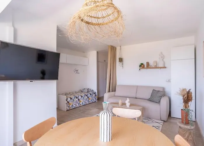 Grand Studio 38m2 Vue Mer Et Parking ! Hyères